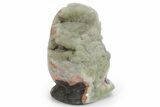 Free Standing Green Prasiolite Quartz Formation #357216-1